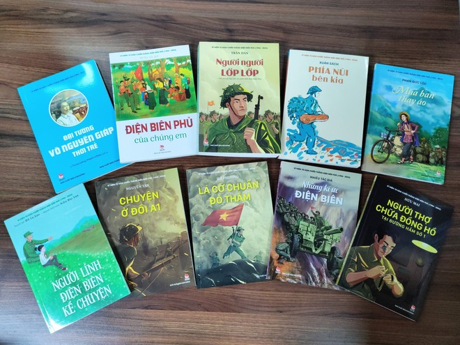 Ra mắt 17 ấn phẩm Kỷ niệm 70 năm chiến thắng Điện Biên Phủ