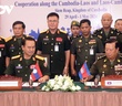 Campuchia - Lào tăng cường hợp tác xây dựng khu vực biên giới hòa bình