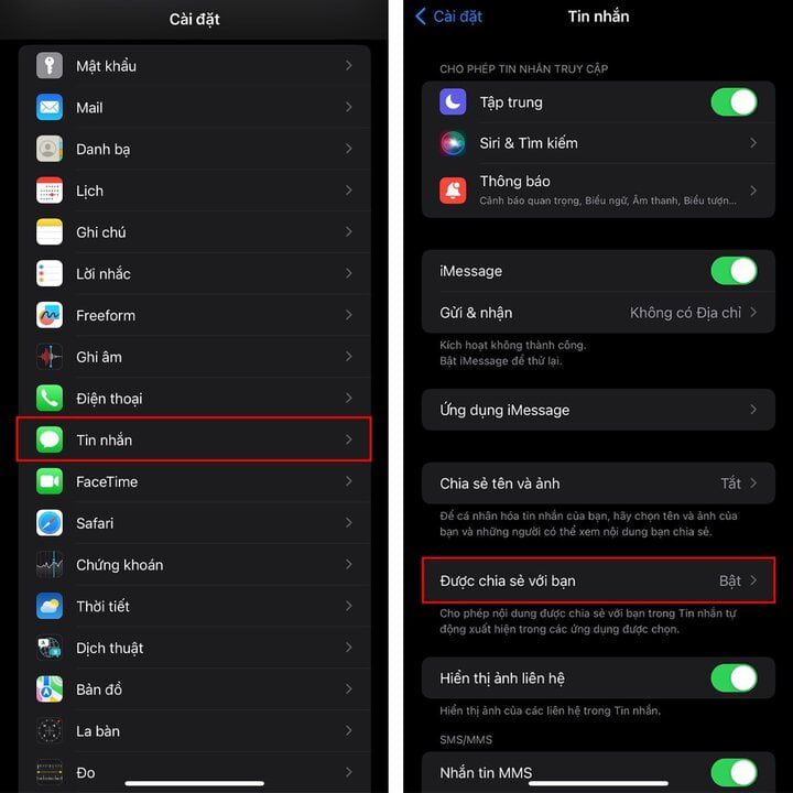 Cách chặn lưu ảnh từ iMessage vào album iPhone