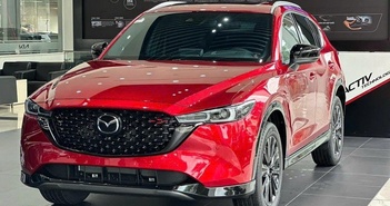 Top 5 xe CUV cỡ C bán chạy nhất tháng 3/2024: Mazda CX-5 tiếp tục dẫn đầu