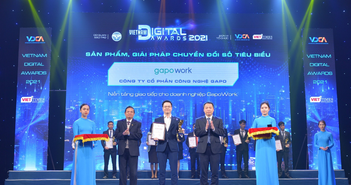 GapoWork được vinh danh chuyển đổi số tiêu biểu Việt Nam 2021 GapoWork được vinh danh chuyển đổi số tiêu biểu Việt Nam 2021