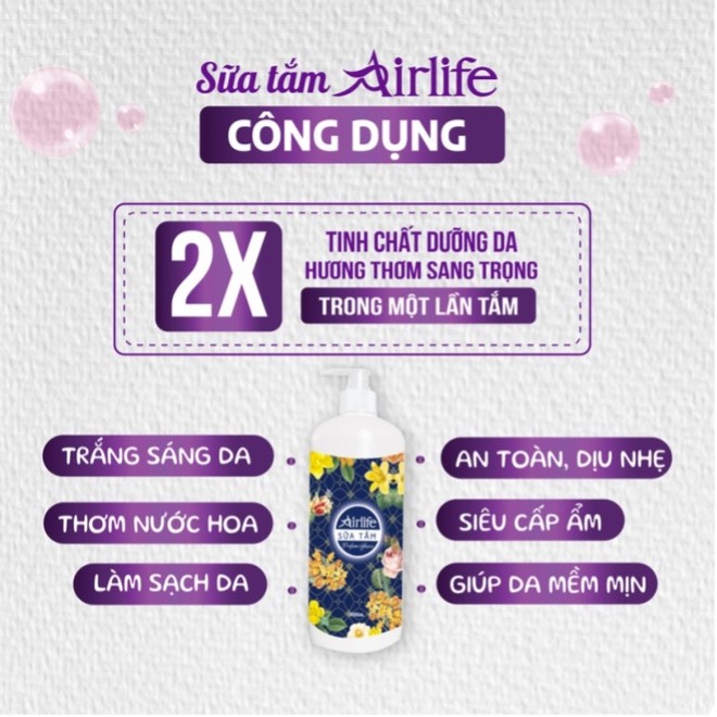 Sữa tắm AIRLIFE