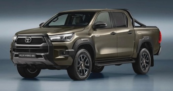 Xe bán tải Toyota Hilux 2024 sẽ có phiên bản hybrid Xe bán tải Toyota Hilux 2024 sẽ có phiên bản hybrid