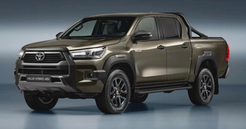 Xe bán tải Toyota Hilux 2024 sẽ có phiên bản hybrid