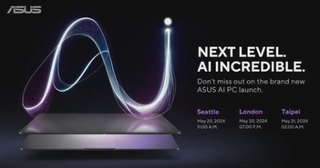 Asus sắp giới thiệu máy tính xách tay Snapdragon X Elite đầu tiên