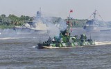 Nga trang bị hàng loạt tàu tuần tra gắn tháp pháo xe tăng cho Hạm đội Dnieper