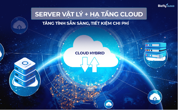 Server vật lý kết hợp hạ tầng Cloud giúp tối ưu chi phí, vận hành