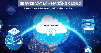 Server vật lý kết hợp hạ tầng Cloud giúp tối ưu chi phí, vận hành