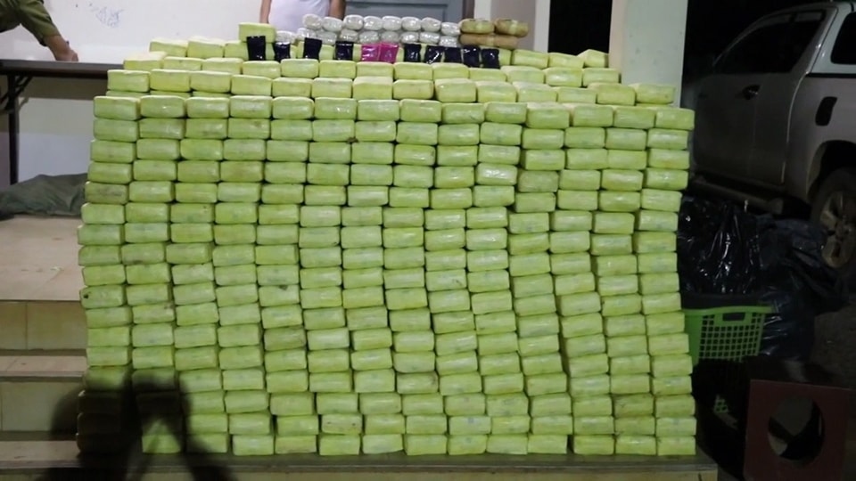 Lào bắt giữ hơn 14 triệu viên ma túy tổng hợp