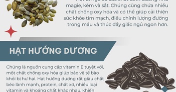 5 loại hạt giúp tăng cường năng lượng mỗi ngày 5 loại hạt giúp tăng cường năng lượng mỗi ngày