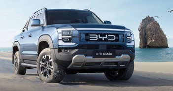 Bán tải Trung Quốc BYD Shark chính thức lộ diện Bán tải Trung Quốc BYD Shark chính thức lộ diện