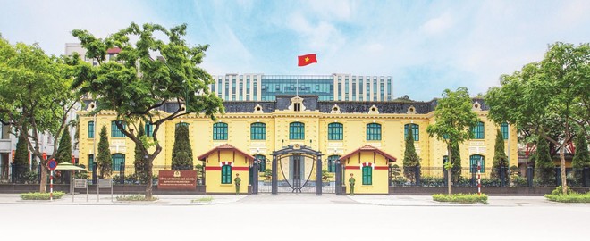 2024 là dịp kỷ niệm tròn 60 năm Ngày Bác Hồ đến thăm trụ sở Công an thành phố Hà Nội, 87 phố Trần Hưng Đạo - Ảnh: Lam Thanh
