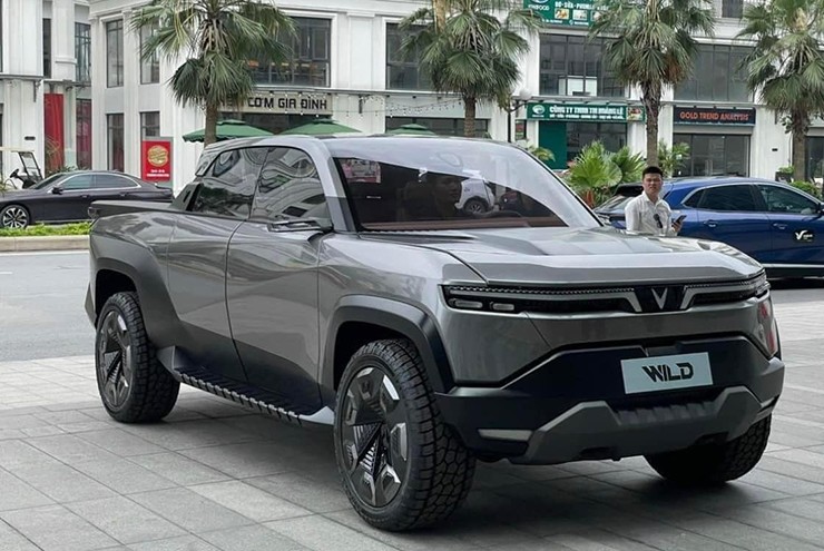 Chi tiết mẫu xe bán tải VinFast Wild vừa xuất hiện tại Việt Nam