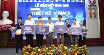 Trao giải cuộc thi thiết kế vi mạch cho đô thị thông minh lần 1 Trao giải cuộc thi thiết kế vi mạch cho đô thị thông minh lần 1