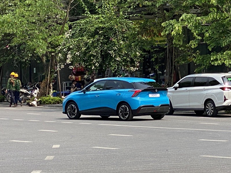 Xe điện MG4 được bắt gặp khi đang quay quảng cáo tại Hưng Yên