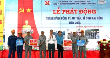 TKV sôi nổi thi đua sản xuất trong Tháng Công nhân 2024 TKV sôi nổi thi đua sản xuất trong Tháng Công nhân 2024
