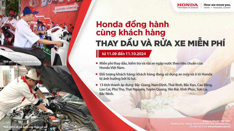 Loạt hành động hỗ trợ người dân đi qua bão lũ tại miền Bắc của các nhãn xe - 9 Loạt hành động hỗ trợ người dân đi qua bão lũ tại miền Bắc của các nhãn xe - 9