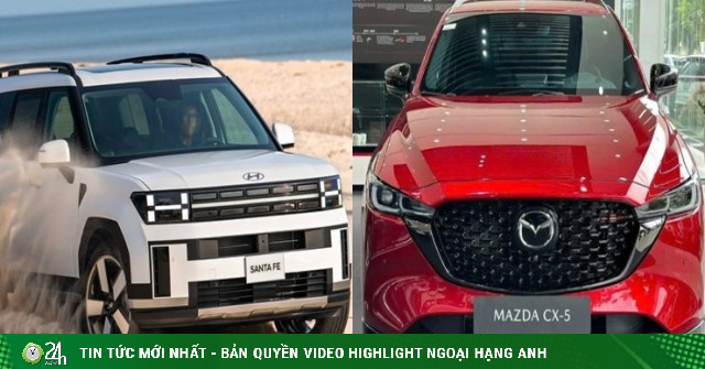 Thích SUV cao cấp, chọn mua Hyundai Santa Fe hay Mazda CX-5?