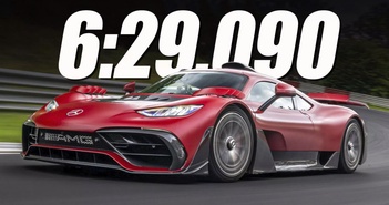 Mercedes-AMG One phá kỷ lục Nurburgring với thời gian vòng đua 6 phút 29 giây Mercedes-AMG One phá kỷ lục Nurburgring với thời gian vòng đua 6 phút 29 giây