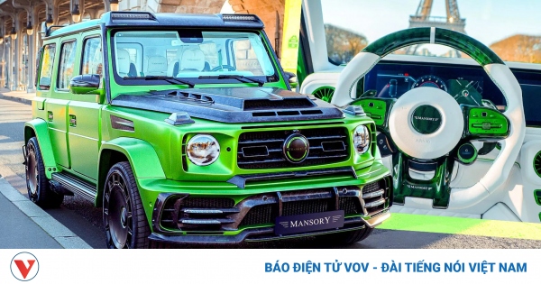 Cận cảnh Mercedes-AMG G63 Gone Wild Edition bản độ Mansory