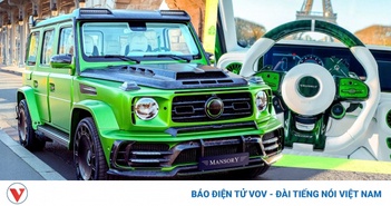 Cận cảnh Mercedes-AMG G63 Gone Wild Edition bản độ Mansory Cận cảnh Mercedes-AMG G63 Gone Wild Edition bản độ Mansory