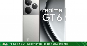 Realme GT 6 trình làng với cấu hình miễn chê, giá chỉ từ 12,48 triệu đồng Realme GT 6 trình làng với cấu hình miễn chê, giá chỉ từ 12,48 triệu đồng