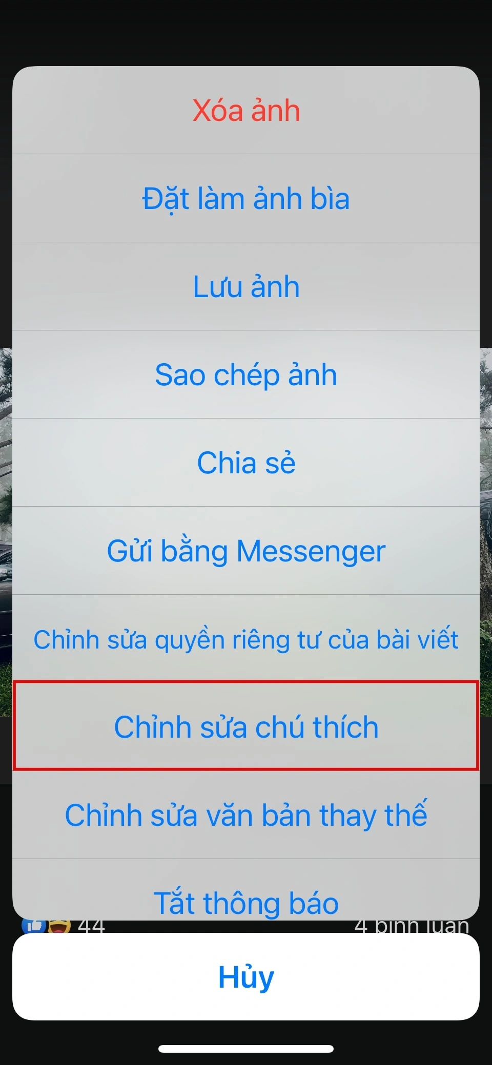 facebook khong cho sua bai dang tren dien thoai, loi hay la tinh nang hinh anh 3