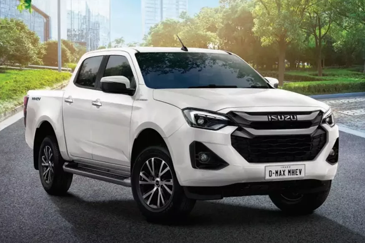 Isuzu D-Max mild hybrid 2025 từ 846 triệu đồng tại Đông Nam Á