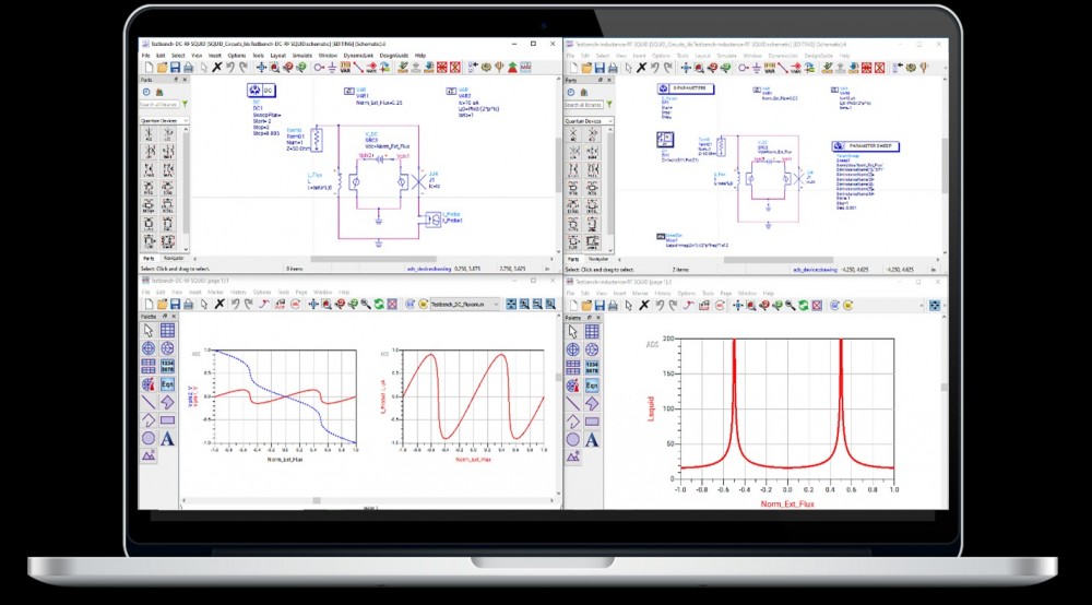 Keysight giới thiệu Quantum Circuit Simulation với tính năng lượng tử hóa từ thông miền tần số