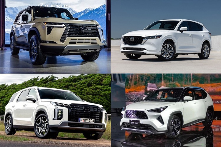 Top xe SUV/CUV phổ thông giá đắt nhất phân khúc tại Việt Nam