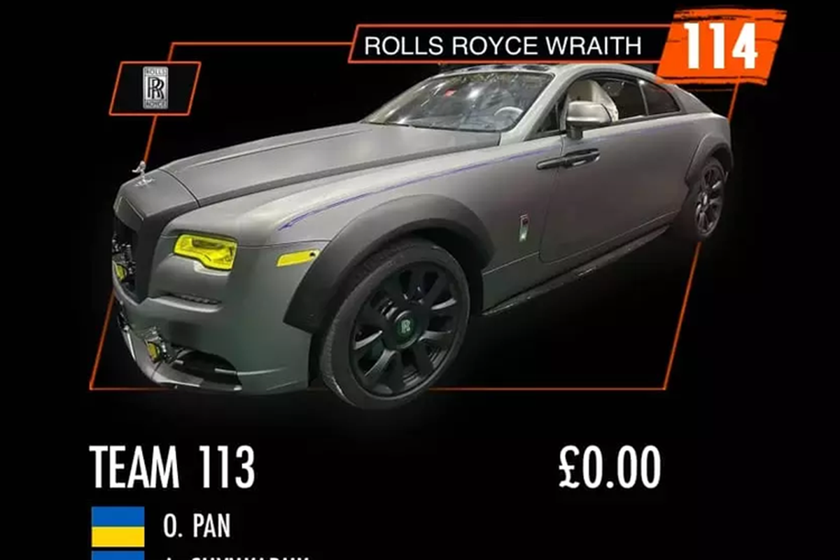 Rolls-Royce Wraith của 2 dân chơi Ukraine tham dự Gumball 3000