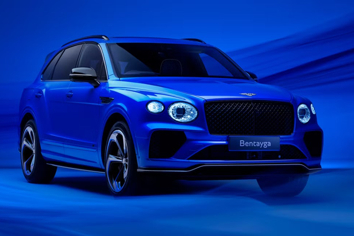 Ngắm Bentley Bentayga S màu Nīla Blue, vẻ đẹp của viên ngọc quý