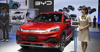 BYD thu hẹp khoảng cách với Tesla về doanh số xe điện BYD thu hẹp khoảng cách với Tesla về doanh số xe điện