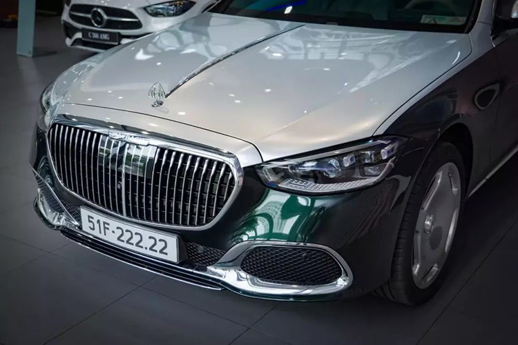 Mercedes-Maybach S450 4Matic bạc tỷ gắn biển "ngũ quý 2" của Lexus LS600hL