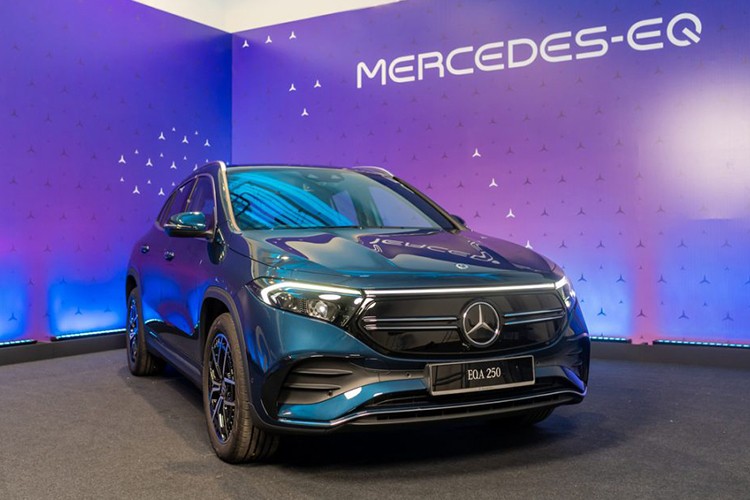 Mercedes-Benz EQA 2022 ra mắt Đông Nam Á, từ 1,5 tỷ đồng