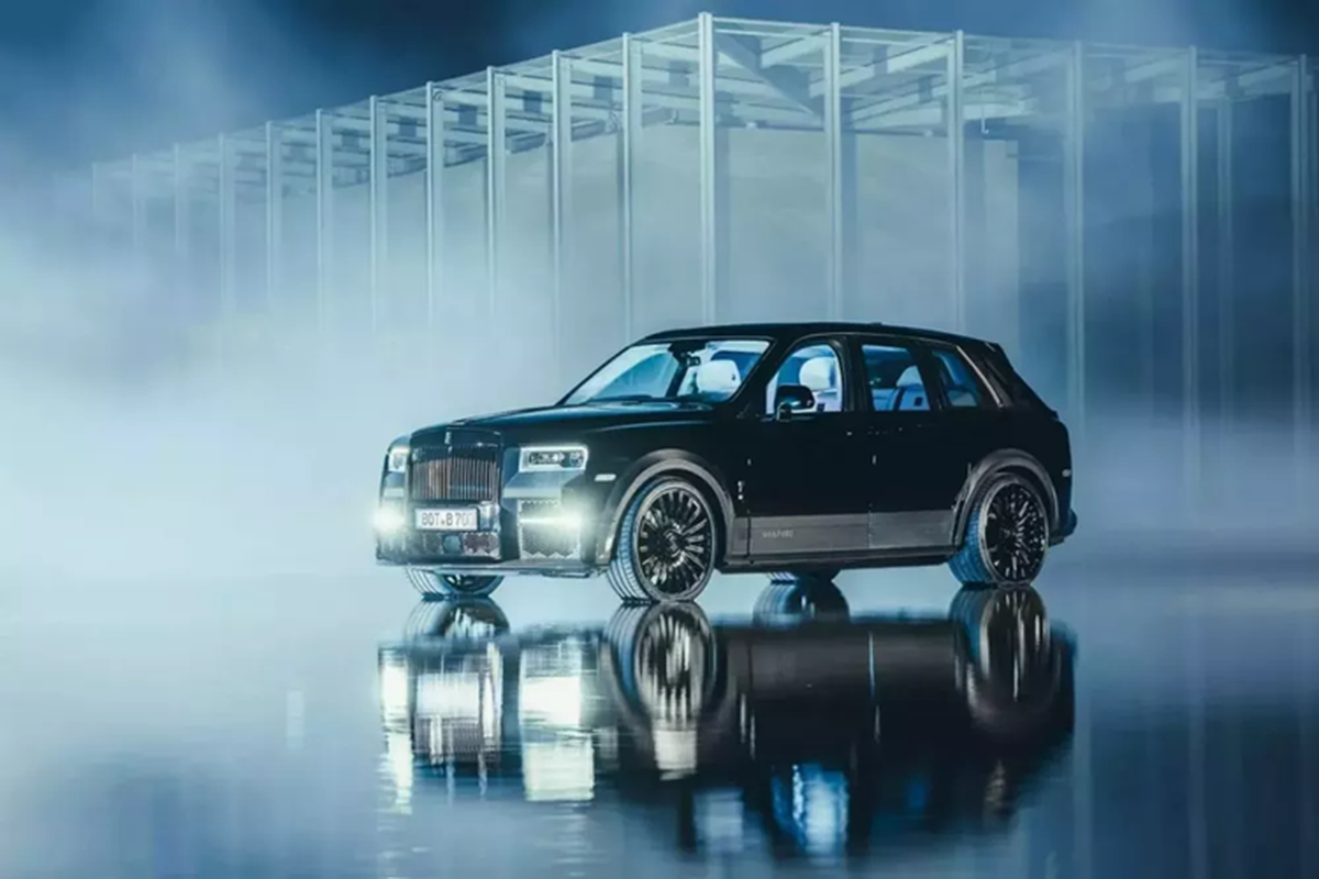 Rolls-Royce Cullinan được Brabus dao kéo "đẹp" như Toyota Century