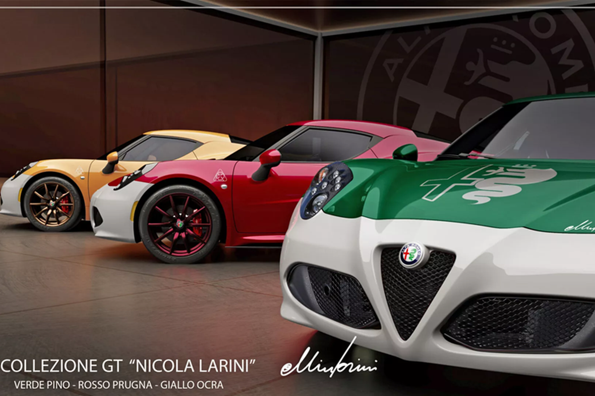 Ngắm dàn xe Alfa Romeo 4C Collezione GT "Nicola Larini" hàng độc