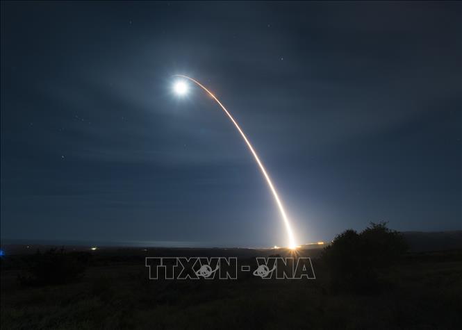 Mỹ phóng thử tên lửa đạn đạo xuyên lục địa Minuteman III