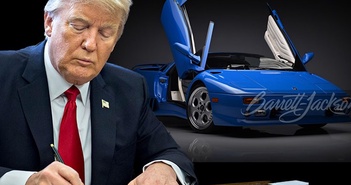 Lamborghini Diablo VT của cựu Tổng thống Trump bán hơn 27 tỷ đồng Lamborghini Diablo VT của cựu Tổng thống Trump bán hơn 27 tỷ đồng