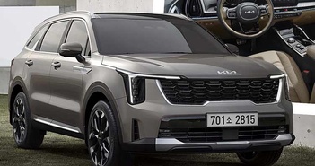 Kia Sorento 2025 mới lộ diện nội thất nâng cấp trước ngày ra mắt Kia Sorento 2025 mới lộ diện nội thất nâng cấp trước ngày ra mắt