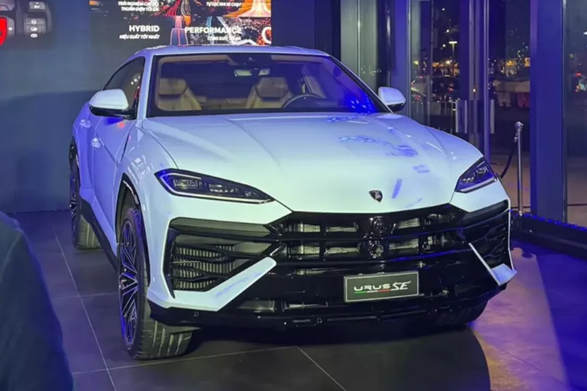 Siêu SUV Lamborghini Urus SE chỉ từ 14,79 tỷ đồng tại Việt Nam