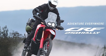 Honda CRF250 Rally 2025 trình làng, xe "cào cào" giá 155 triệu đồng Honda CRF250 Rally 2025 trình làng, xe "cào cào" giá 155 triệu đồng
