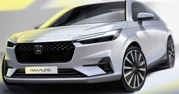 Honda hé lộ sedan Amaze 2025, nhỏ và rẻ hơn cả City Honda hé lộ sedan Amaze 2025, nhỏ và rẻ hơn cả City