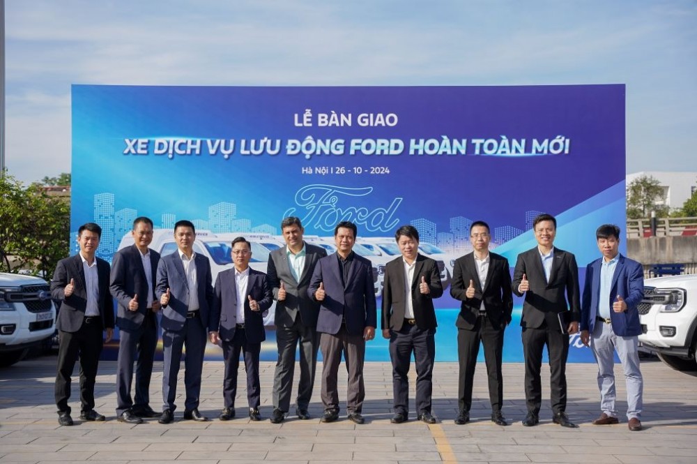 Ford Việt Nam triển khai dịch vụ lưu động 4 giờ tại Hà Nội