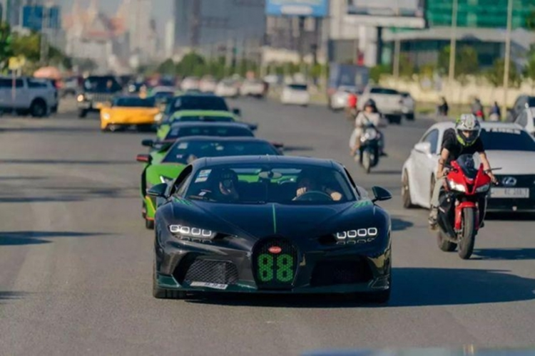 Bugatti Chiron Super Sport sắp “hạ lốp” tại Việt Nam dự Gumball 3000