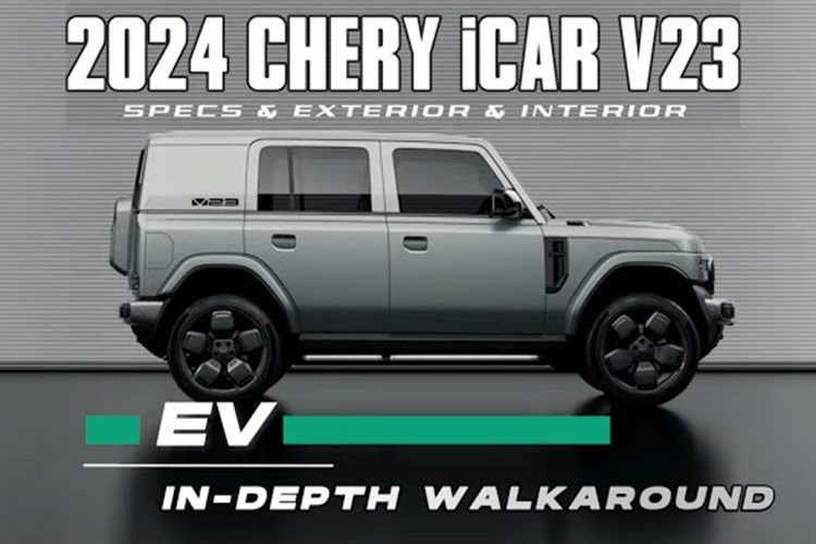 iCar V23 – SUV điện do Chery và Xiaomi sản xuất chỉ 420 triệu đồng