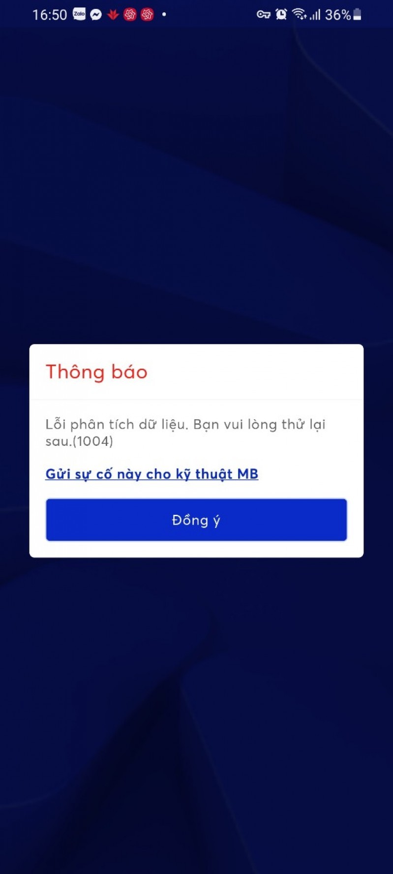 MB Bank gặp lỗi nghiêm trọng người dùng không thể sử dụng ứng dụng