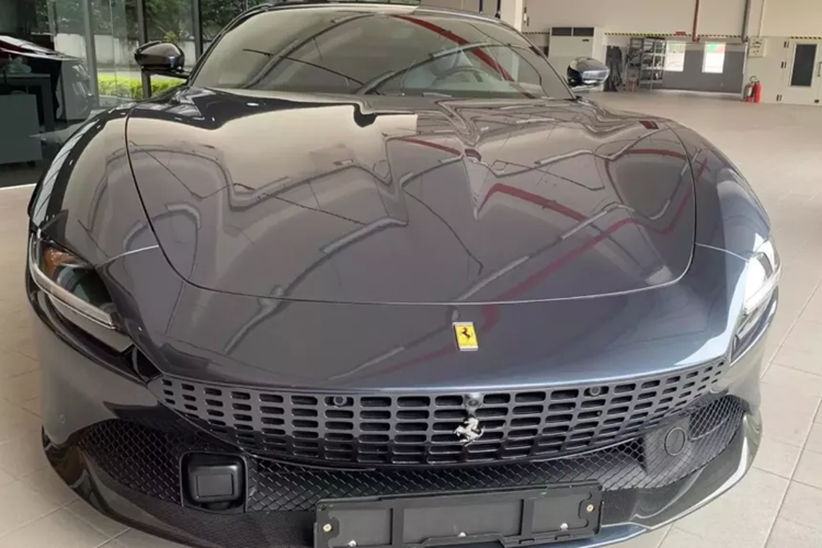 Đại gia Đắk Lắk tậu siêu xe Ferrari Roma màu hiếm hơn 20 tỷ