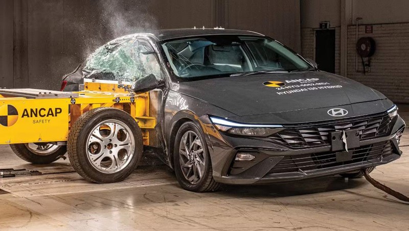 Hyundai Elantra 2024 gây bất ngờ với đánh giá an toàn từ ANCAP