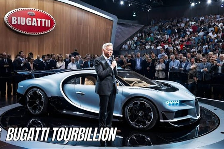 Bugatti Tourbillon 2026 - siêu phẩm kế nhiệm Chiron giá 98 tỷ đồng